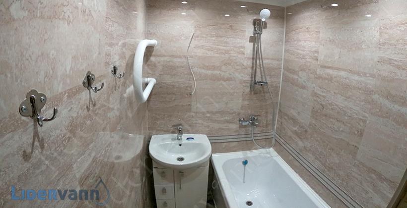 Ремонт ванных комнат ПВХ-панелями по низким ценам в Москве